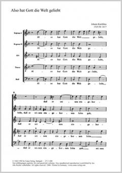 Also hat Gott die Welt geliebt 