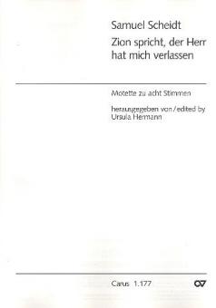 Zion spricht, der Herr hat mich verlassen 