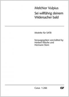 Sei willfährig deinem Widersacher 