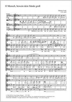 O Mensch, bewein dein Sünde groß 