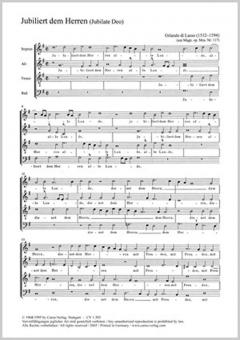 Jubiliert dem Herren 