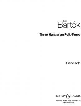 3 ungarische Volkslieder 