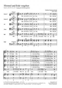 Himmel und Erde vergehen 