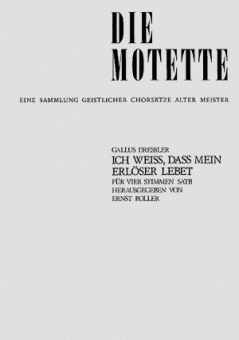 Ich weiss, dass mein Erlöser lebet 