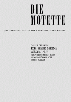 Ich hebe meine Augen auf 