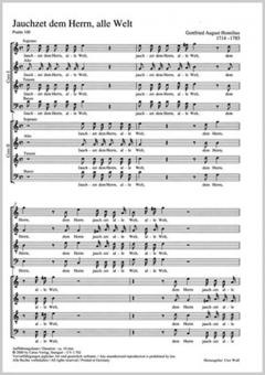 Jauchzet dem Herrn, alle Welt Standard