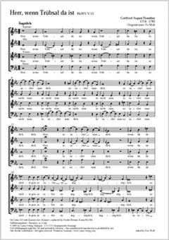 Herr, wenn Trübsal da ist 