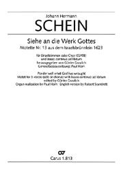 Siehe an die Werke Gottes op. 13 