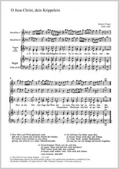 O Jesu Christ, dein Kripplein 