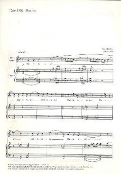 Der 150. Psalm 