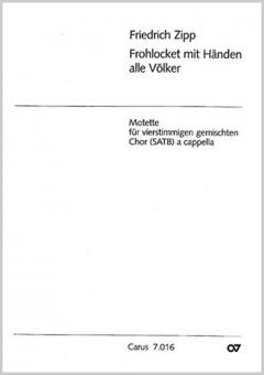 Frohlocket mit Händen, alle Völker Standard
