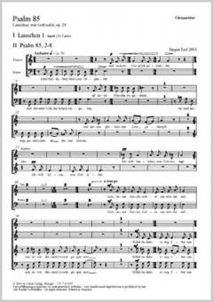 Lauschen, was Gott redet (Psalm 85) 