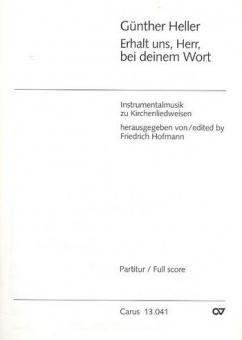 Erhalt uns, Herr, bei deinem Wort 