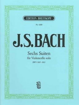 6 Suiten für Violoncello solo 
