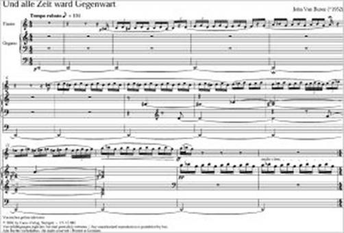 Und alle Zeit ward Gegenwart 