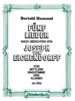 Fünf Lieder op. 88b 