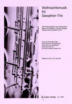 Weihnachtsmusik für Saxophon-Trio 