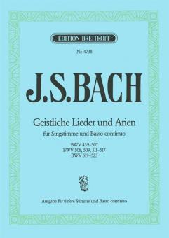 Geistliche Lieder und Arien 