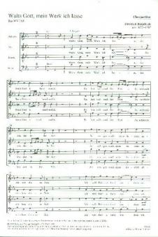 Walts Gott, mein Werk ich lasse 