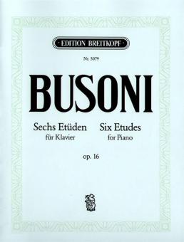 6 Etüden op. 16 