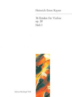 36 Etüden op. 20 Heft 1 