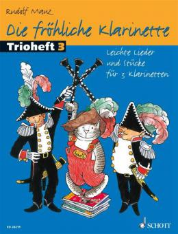 Die fröhliche Klarinette Trioheft 3 