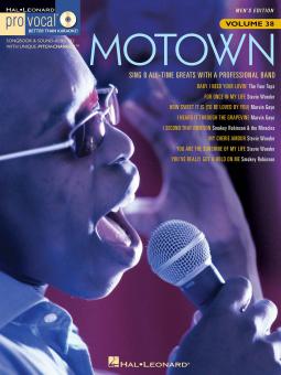 Pro Vocal Vol. 38: Motown (Men's Edition) 