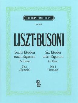 6 Etüden nach Paganini Nr. 1 