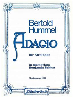 Adagio für Streicher op. 62a 