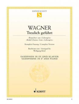 Treulich geführt WWV 75 Standard