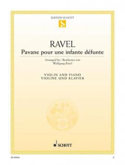 Pavane pour une infante défunte Standard