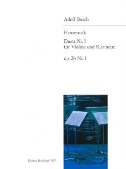 Hausmusik Duett Nr. 1 op. 26/1 