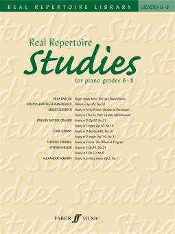 Real Repertoire Studies for Piano Grades 6-8 