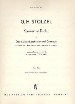 Konzert für Oboe, Streichorchester und Continuo 