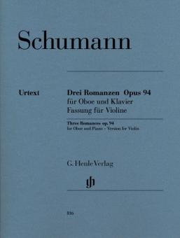 Drei Romanzen op. 94 