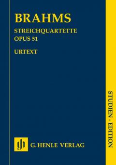 Streichquartette op. 51 Nr. 1 c-moll / Nr. 2 a-moll 