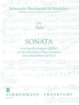 Sonata in si bemolle (B-Dur) 