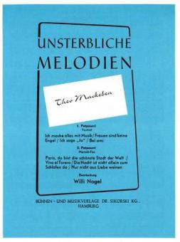 Potpourri für Singstimme und Klavier 