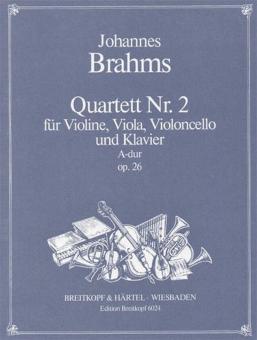 Klavierquartett Nr. 2 A-dur op. 26 
