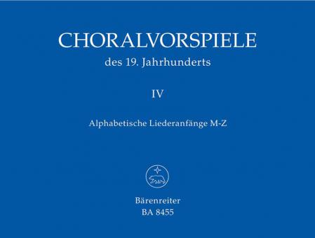 Choralvorspiele des 19. Jahrhunderts 4 Standard