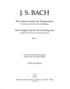 Wie schön leuchtet der Morgenstern 