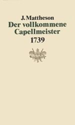 Der vollkommene Capellmeister 