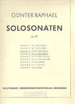 Zwei Solosonaten 