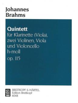 Klarinettenquintett h-moll op. 115 
