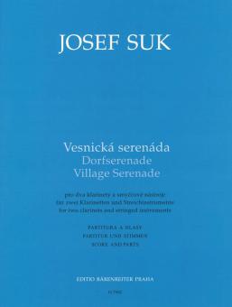 Dorfserenade für zwei Klarinetten und Streichinstrumente 