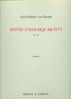 Streichquartett Nr. 1 op. 45 