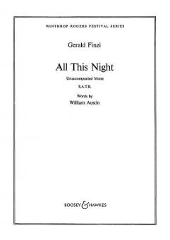 All this Night op. 33 