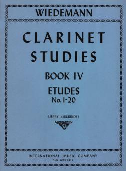 Clarinet Studies Book 4 (Etudes) 