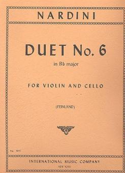 Duet No. 6 in Bb Major 