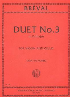 Duet No. 3 D Major 